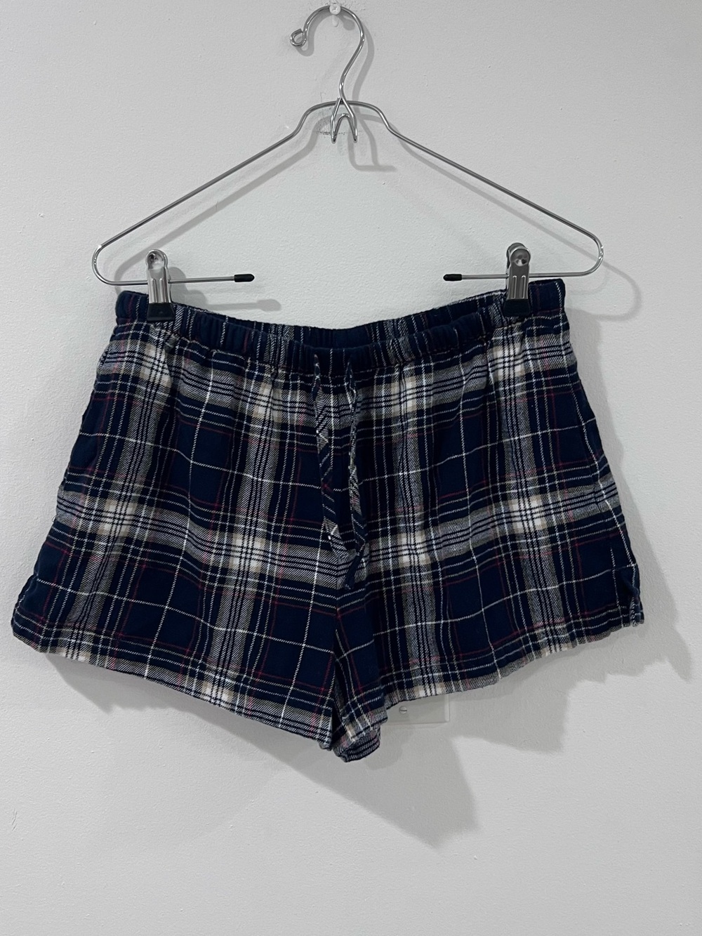Aritzia Plaid Pajama Shorts M | Tartan Lounge Shorts | Preppy Cozy Sleepwear